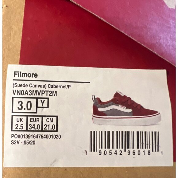 Vans Filmore Maroon - Picture 7 of 7